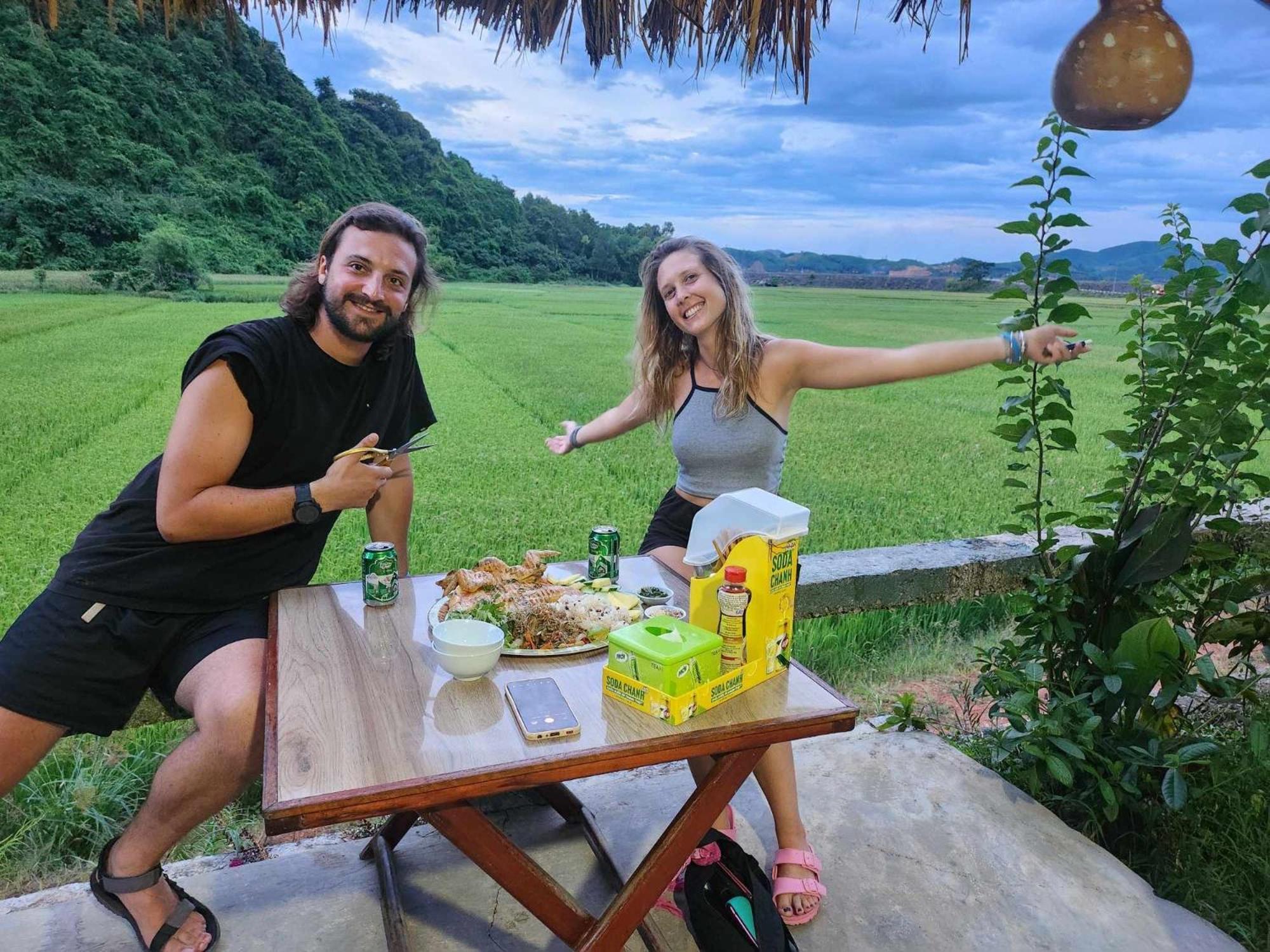 Phong Nha Rice Field Homestay Bagian luar foto